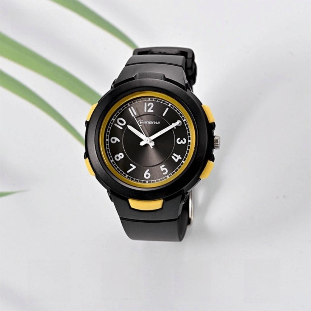 New 30M Waterproof Quartz Watch Casual PU Strap Digital Watch Wristwatches Student