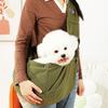 Large Capacity Crossbody Pet Carrier Polyester Cat Carrier Bag Puppy Shoulder Bags  Travel