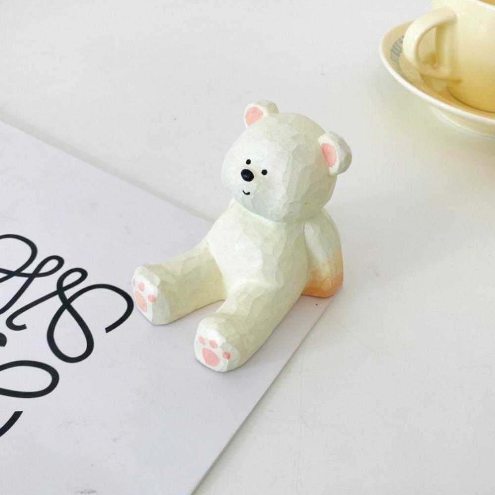 Креативный держатель для телефона в виде медведя, фигурка животного, кронштейн для мобильного телефона, подставка для мобильного телефона, небольшие подарки