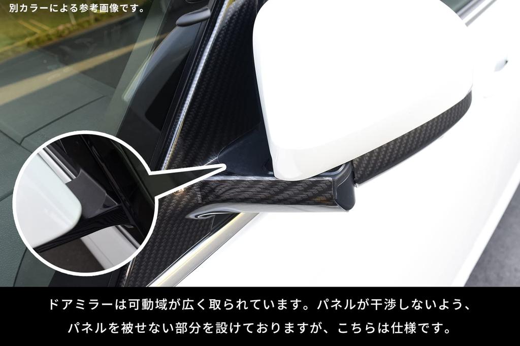 Основание зеркала заднего вида Toyota 90-й серии SecondStage Piano T669BLK Noah/Voxy (Боковое зеркало) Панель, Черный,