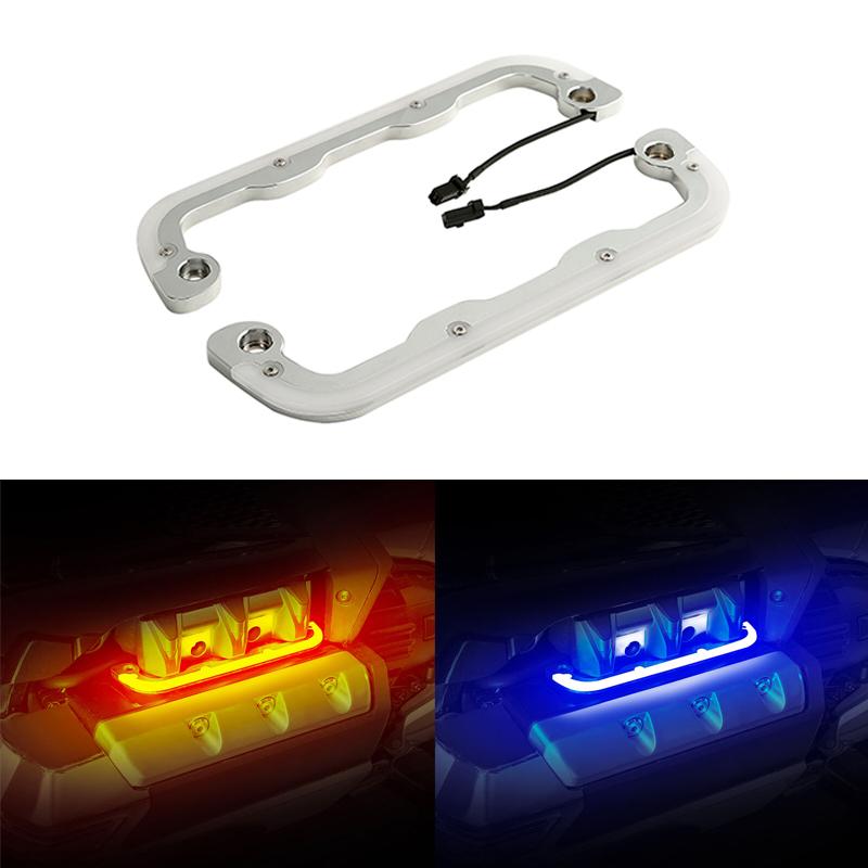 Motorcycle LED Engine Light Fairing Panels For Honda Goldwing GL1800 2018-2020 2019