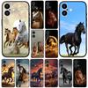 Wild And Free Horse Casing Phone Cover for Samsung Galaxy S22 S21 S20 Fe Ultra S9 Plus + A13 A22 M21 M31 M55 M15 Case