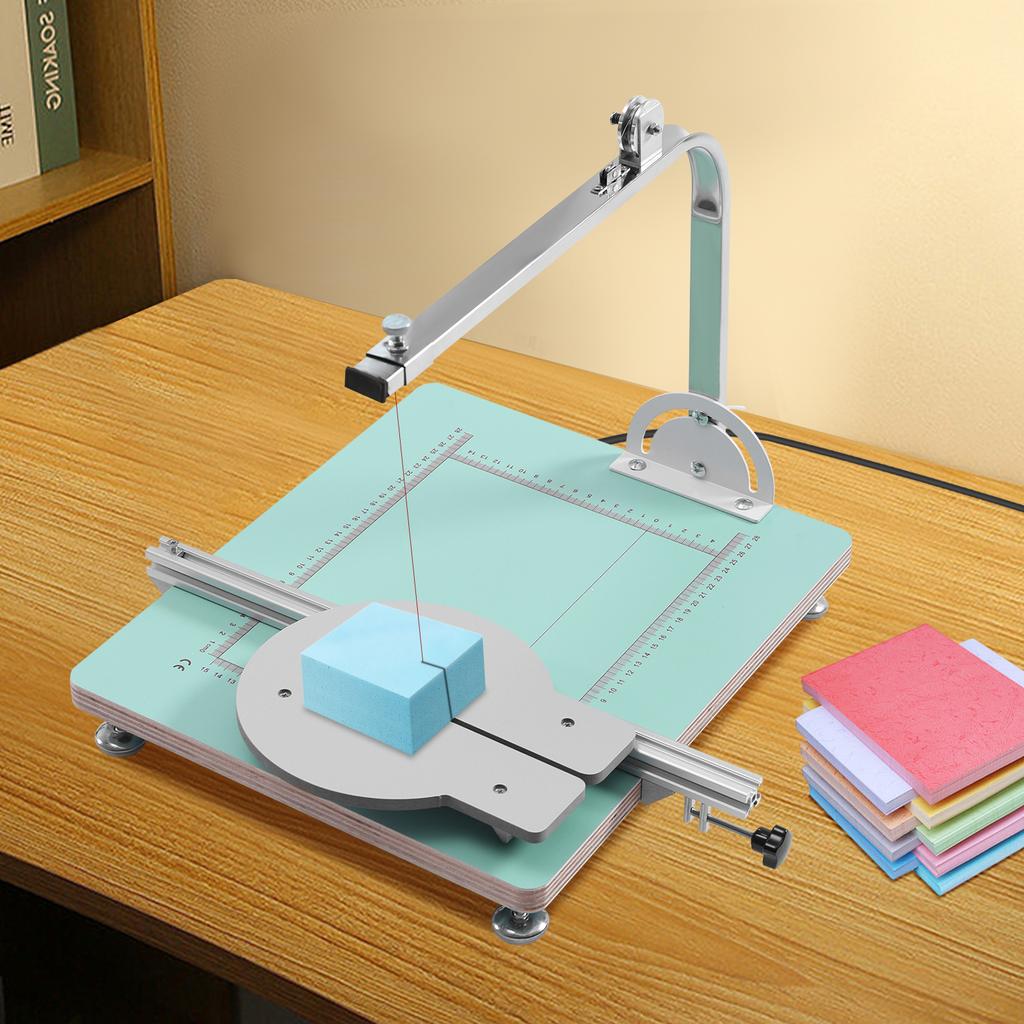 Настольный резак горячей проволокой для пенопласта - 72 Вт Портативный и легкий станок для резки пенопласта, поролона