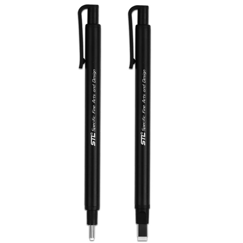 Ластик для выделения эскизов, круглый, квадратный, многоразового использования, резиновая механическая ручка для рисования, стильные художественные принадлежности, школьные канцелярские принадлежности для художника, студента-художника