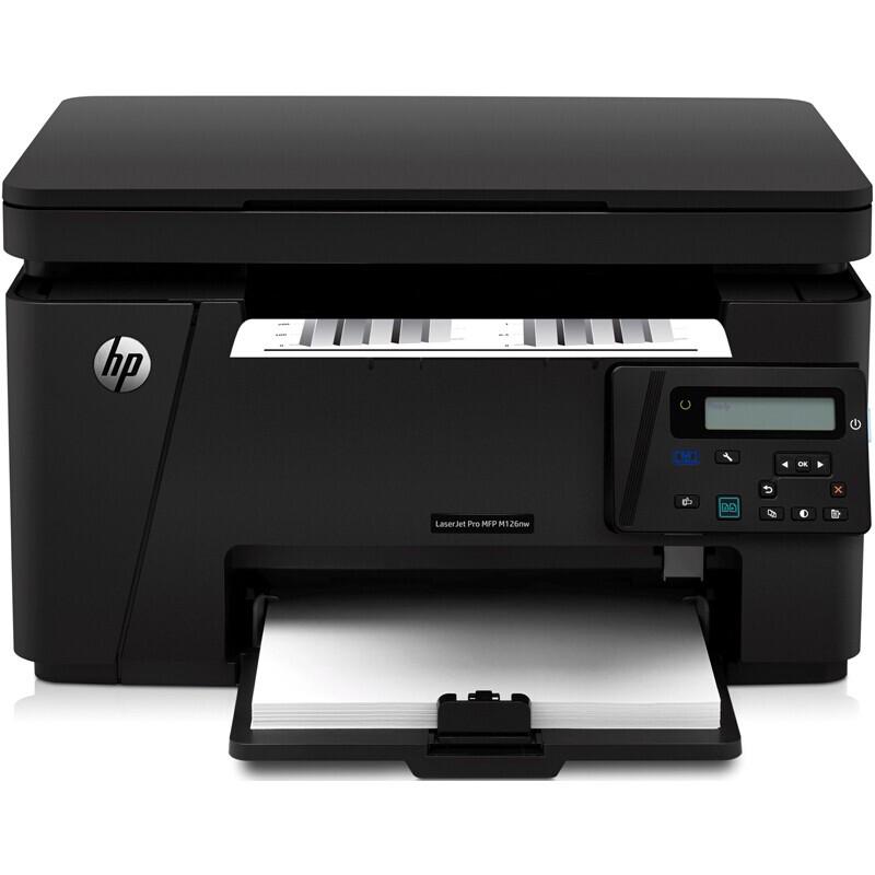 HP Многофункциональный лазерный принтер серии LaserJet Pro M126 Черно-белый Вилка CN (адаптер в комплекте)