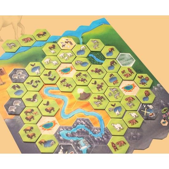 ASMODI KOREA Caldera Park Board Game, популярная корейская игра