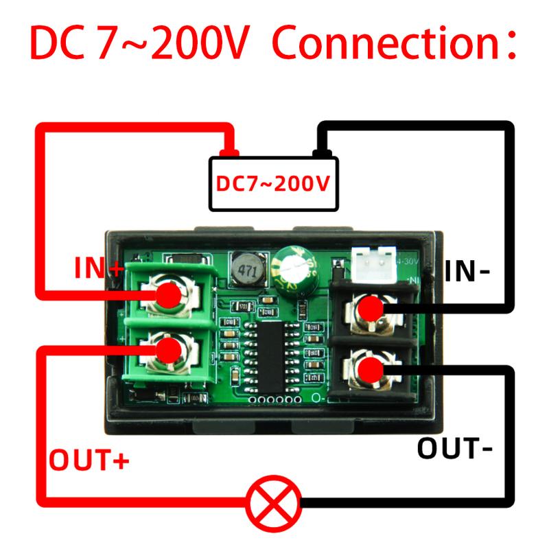 DC 0-200V 20A Digital Voltmeter Ammeter 8in1 Multifunction Tester IPS LCD Voltage Current Power Energy Test Meter