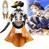   Navia Cosplay Costume Wig Hat Set Women Dress Uniform  Halloween Party for Girls