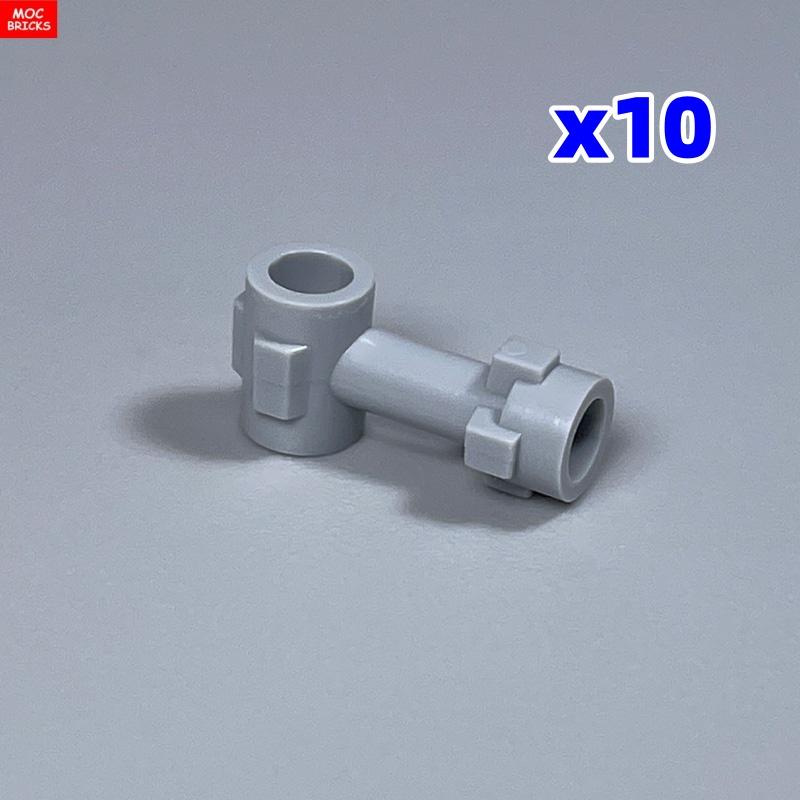 10 шт./лот Деталь-коннектор MOC Brick Стержень 1L с верхней и 2 боковыми пинами 92690 Модель фигурки Строительные блоки Игрушки Подарки для детей