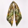 Women’s Fashionable and Versatile Faux Silk Headscarf with Cashew Nut Pattern