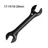 Portable Bike Hub Cone Open‑End Wrench, 13‑15/14‑16mm 17‑19/18‑20mm Axle Spanner Repair Tool for MTB Bicycle Maintenance