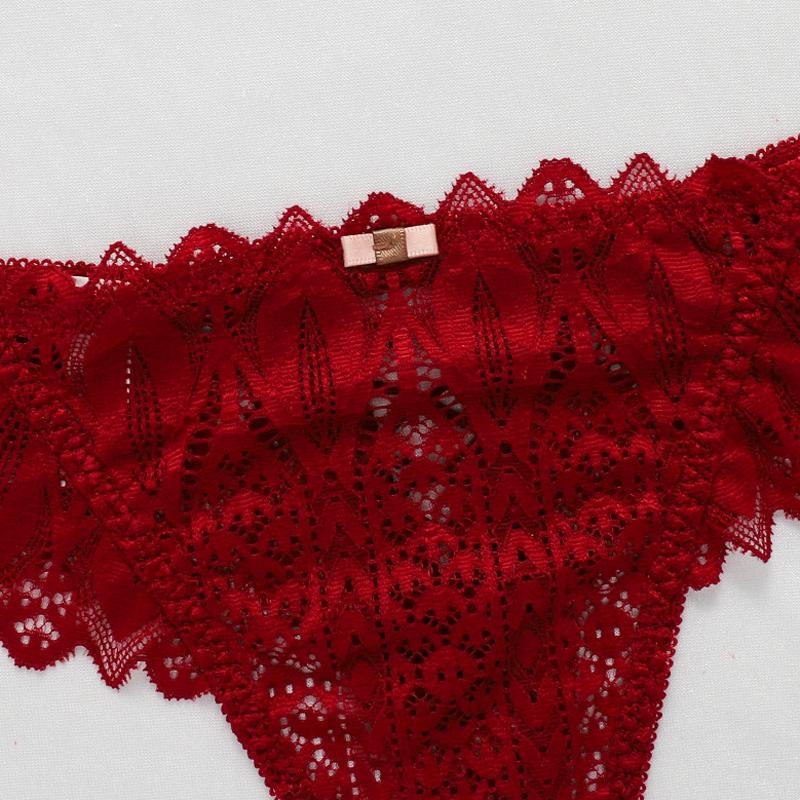 CINOON Женские сексуальные кружевные трусики с низкой талией, стринги, нижнее белье, женское нижнее белье с Т-образной спинкой, соблазнительное нижнее белье