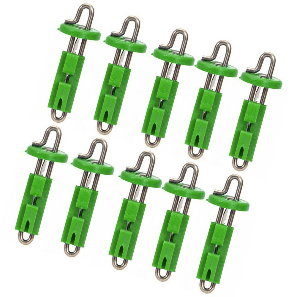 20PCS Stainless Steel Bait Release Clips 40*8mm Fishing Hook Remover Bait Fishing
