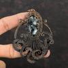 Astrophyllite Pendant Copper Wire Wrapped Pendant Genuine Gemstone Jewelry Octopus Pendant Wire Jewelry Handmade Copper Jewelry Gift For Him