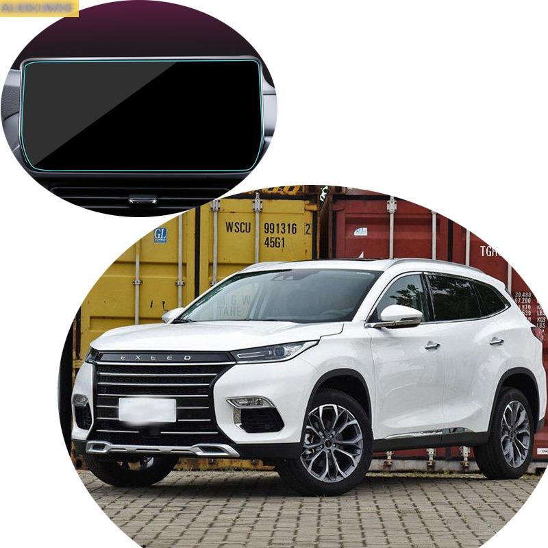 For Chery EXEED TX TXL 2018   GPS Navigation Screen Steel material Protective Film LCD Screen Film