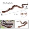 Python Cobra Rattlesnake Model Soft TPR Simulation Snake Snake Action Figures  Halloween Trick