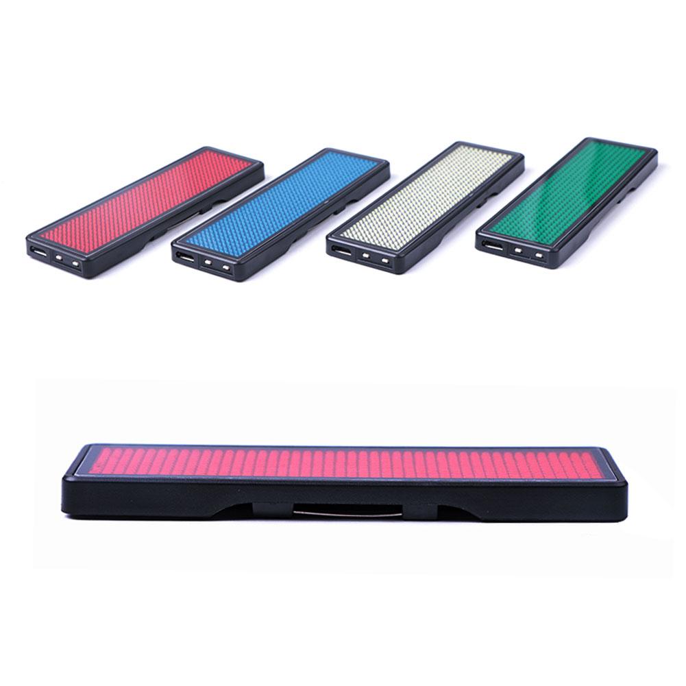 Мини-светодиодный цифровой программируемый перезаряжаемый знак с прокруткой имени сообщения