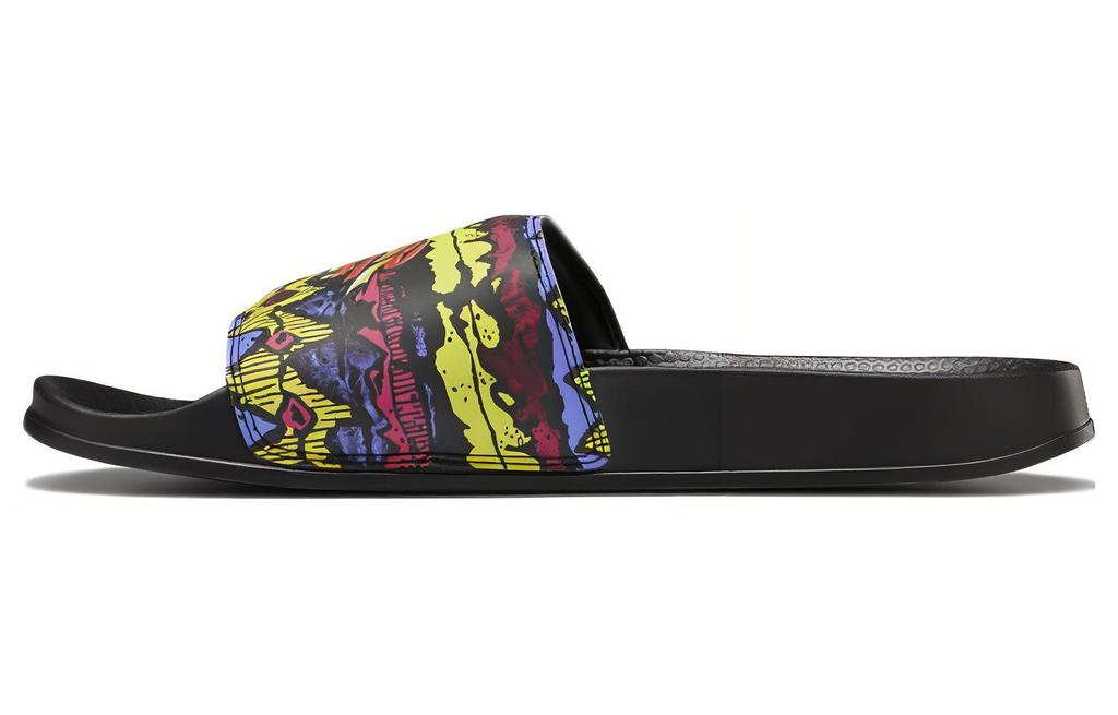 Men's Slides Street Fighter x Reebok Classic Slide 'Train Hard, Game Hard - Black'