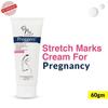 Fixderma Pregger's Крем от растяжек с церамидами, ниацинамидом и молочной кислотой для женщин, Товары для беременных для женщин - 60 г
