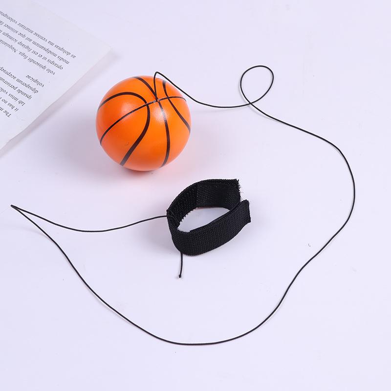 Interactive Play with 3PCS Elastic Sponge Balls for Kids Durable Design with Nylon String Perfect for Indoor Outdoor Activities