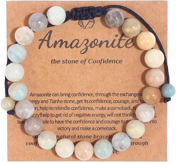 Горячая продажа натуральный камень с картонными бусинами эластичный браслет из нити кристалл агат тигровый глаз камень оптовая продажа браслет ювелирные изделия