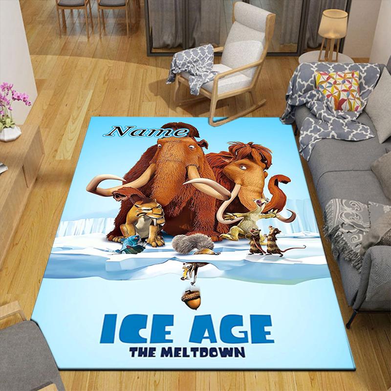Custom 1Pc Ice Age Collision Course Rug Office Carpet Indoor Outdoor Entrance Doormat Nonslip Soft And Comfortable Living Room D91679