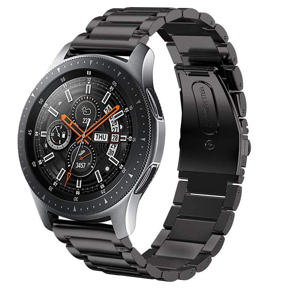 Stainless Steel band for Samsung Galaxy watch 46mm strap Gear S3 Frontier 22mm Metal bracelet correa Huawei watch GT 3 strap