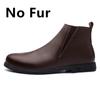 Chelsea Winter Black Mens Boots Натуральная кожа Офисные ботинки Модная дизайнерская обувь Мужская теплая зимняя обувь без застежек из коровьей кожи