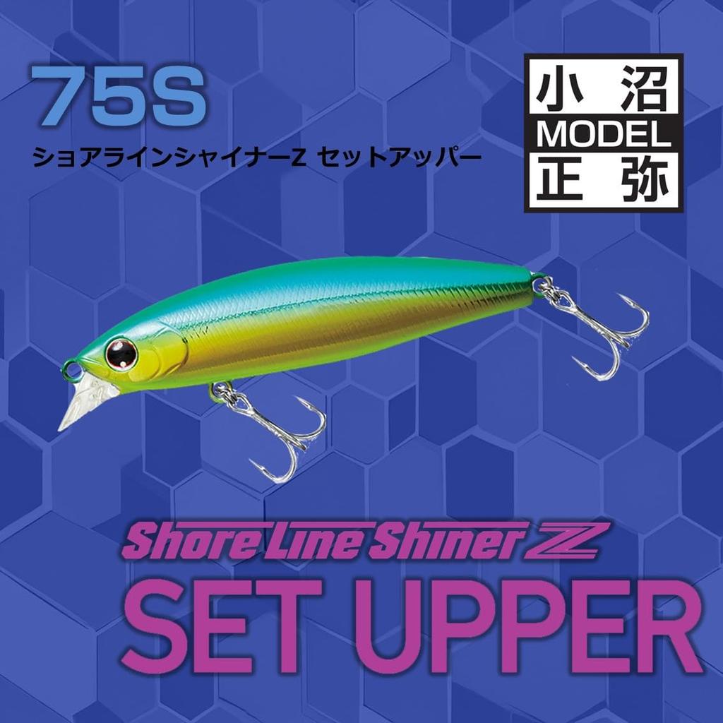 Daiwa Seabass Lure Set Upper 75S Matte Chart