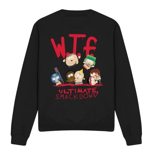 South Park Unisex Adult WTF Ultimate Smackdown Sweatshirt