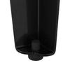 Furniture Legs 12 pcs Black 54.1 x 54.1 x 100 mm Iron
