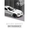 1/32 Mercedes Benz SLR Суперкар Сплав Металл Литой Модель Автомобиля Миниатюрная Коллекция Хобби Подарки