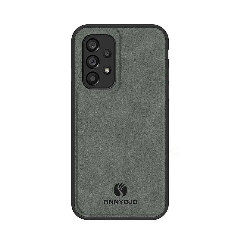 Высококачественный магнитный кожаный чехол из овчины для Samsung Galaxy A53 A72 A13 4G 5G Роскошный мужской деловой чехол в стиле ретро A 53 13 72