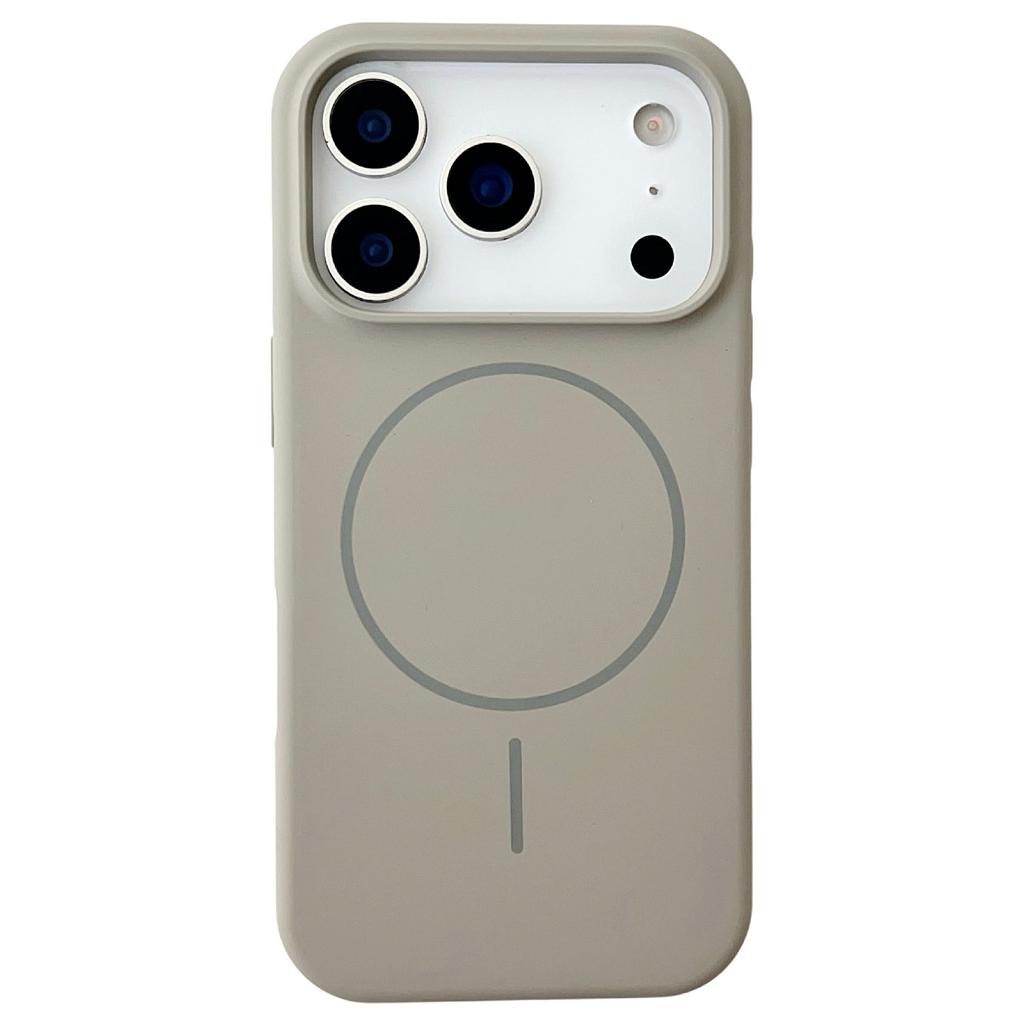 Чехол для iPhone 17 Pro, совместимый с MagSafe, из жидкого силикона, противоударный чехол для телефона