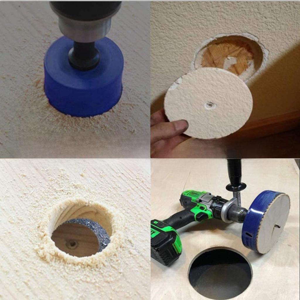 Биметаллический открыватель отверстий: Расширитель для пластиковых, деревянных и гипсовых труб 15-120 мм