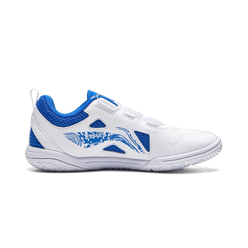 Li Ning Kids Table Tennis Series Fashion Seamless Comfortable Simple Shock Absorption Rebound Breathable Low Top Training Shoes APTU017-3