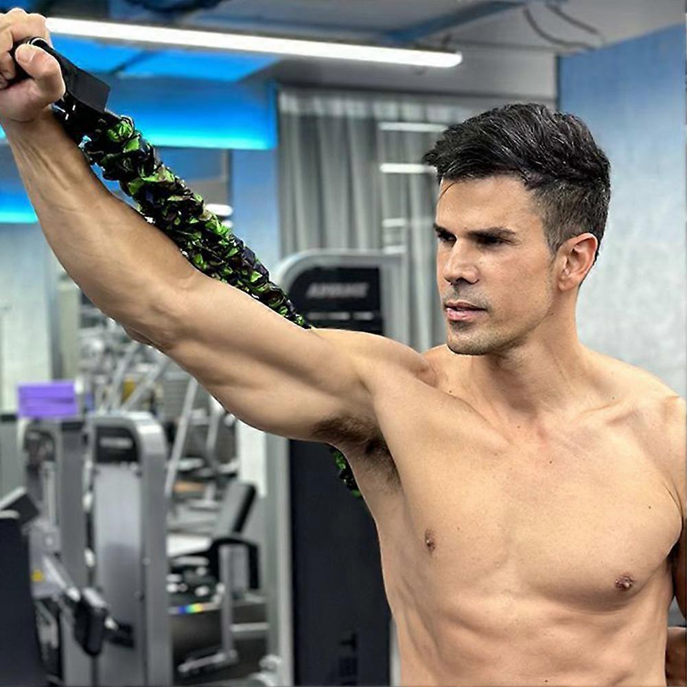 Adjustable Chest Expander with 3 Holes - Versatile Strength Training Equipment for Home & Gym Use
