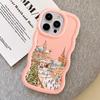 Christmas Winter Street Soft Phone Cover Case for iPhone 18 XR 12 8 11 16 Pro Max 17 Air 15 Plus 13 14