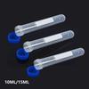 10ml/15ml Screw Cap Round-bottom Graduated Centrifuge Tube Plastic Centrifuge Tube