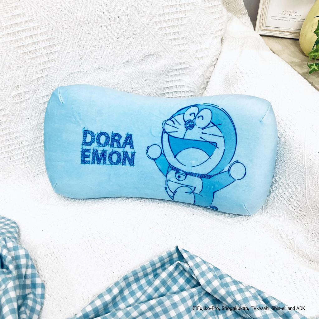 MORIPiLO Morishita подушка с эффектом памяти Doraemon 15x31 см поддержка талии поддержка спины мягкая игрушка подушка с изображением персонажей Shogakukan пастельно-голубой 4621204