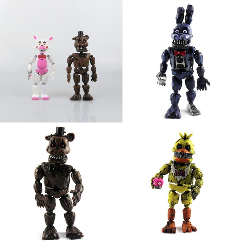 Захватывающая коллекция из 6 фигурок Fnaf Five Nights At Freddy's 19 см для энтузиастов