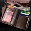 Мужской складной кошелёк из искусственной кожи