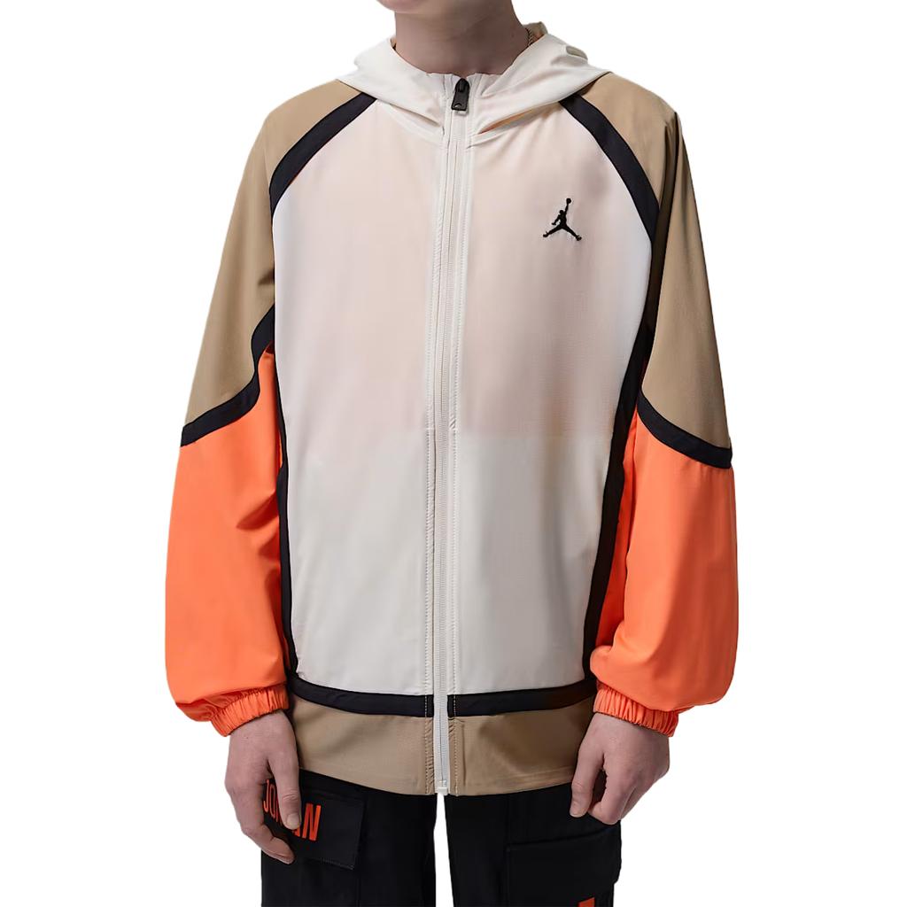 Jordan Куртка Прохладное Ощущение Color Block Плетеная Детская Детские куртки IV5144-110