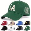 Unisex Letter Embroidery Snapback Baseball Caps Spring and Autumn Outdoor Adjustable Casual Hats Sunscreen Hat