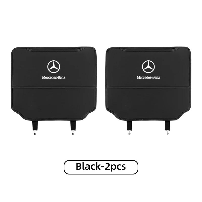 2025 Горячие 2 шт. Защита спинки автомобильного сиденья, Антипинающие коврики, Грязезащитная накладка для Mercedes Benz AMG A C E Класса W201 W210 W108 W204 W205 W