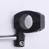 Motorcycle Windscreen Bracket Pair with Split Handlebar Clamps, Articulating Angle Adjustment, and Three Padded Contact Points per Bracket for