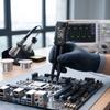 Цифровой пинцет для замены умный с дисплеем для SMD-компонентов, диодов и тестирования на проводимость