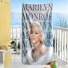 Marilyn Monroe Iconic Poster Beach Towel High Absorbency & Quick-Dry Comfortable Lightweight Suitable for Swimming, Gym, Camping, Yoga Vacation