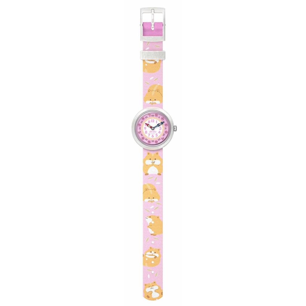 Наручные часы CUDDLY HAMSTER FBNP235 Девочки Розовые [Flick Flack] Детские
