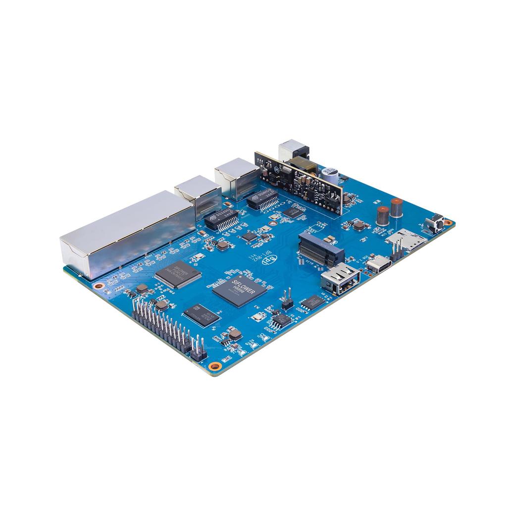 Banana Pi BPI-RV2 Siflower SF21H8898 4-ядерный процессор RISC-V 512 МБ DDR3 16 МБ SPI NOR flash RTC плата шлюза Risc-V